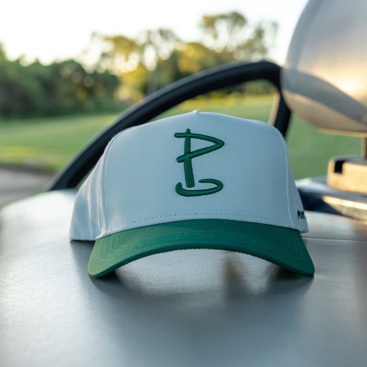 Green Pin Hunters Cap